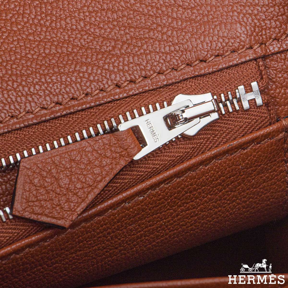 hermes bag with zipper